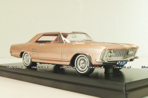Buick Riviera 1963, rose, L.E. 250pcs, GC-046 C, Goldvarg 1:43