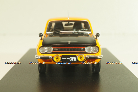 Isuzu Bellett 1600GT Type R PR91W 1969 orange/black, Japan Collection, Hachette 1:43