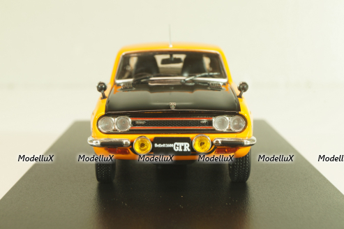Isuzu Bellett 1600GT Type R PR91W 1969 orange/black, Japan Collection, Hachette 1:43