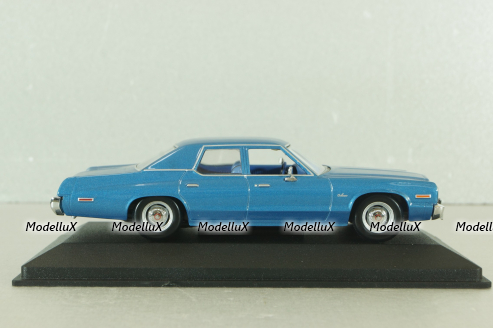 Dodge Monaco 1974, blue metallic, 400144770, Minichamps 1:43