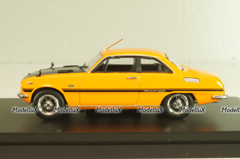 Isuzu Bellett 1600GT Type R PR91W 1969 orange/black, Japan Collection, Hachette 1:43