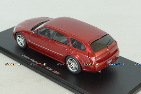 Dodge Magnum RT HEMI 2004, red mettalic S0851, Spark 1:43