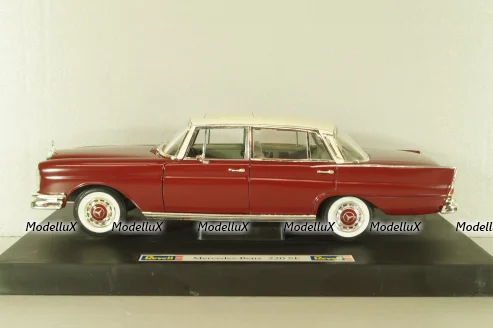 Mercedes-Benz 220 SE (W111) 1959, red/white, 08942, Revel 1:18