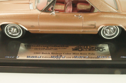 Buick Riviera 1963, rose, L.E. 250pcs, GC-046 C, Goldvarg 1:43