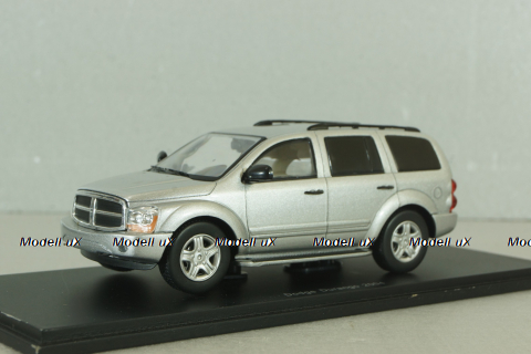 Dodge Durango 2004, silver, S0853, Spark 1:43