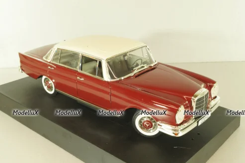 Mercedes-Benz 220 SE (W111) 1959, red/white, 08942, Revel 1:18