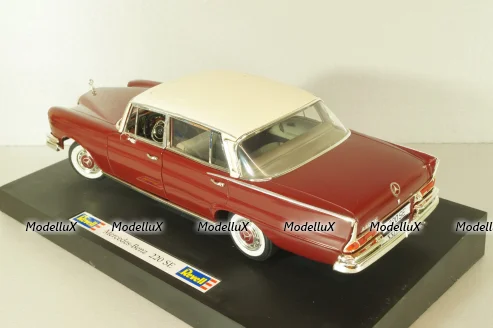Mercedes-Benz 220 SE (W111) 1959, red/white, 08942, Revel 1:18