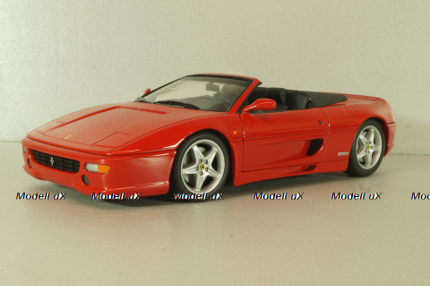 Ferrari F355 Spider 1994 red, 22106, UT Models 1:18