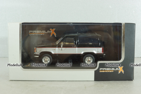 Ford Bronco II 1989, black/silver, PRD231, PremiumX 1:43