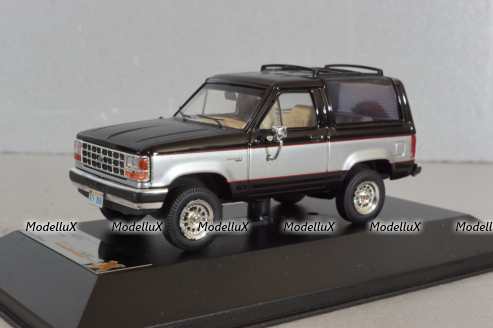 Ford Bronco II 1989, black/silver, PRD231, PremiumX 1:43