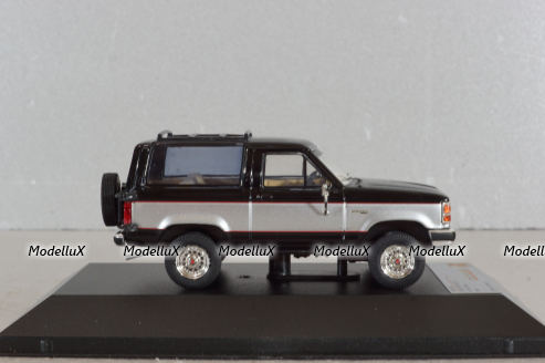 Ford Bronco II 1989, black/silver, PRD231, PremiumX 1:43