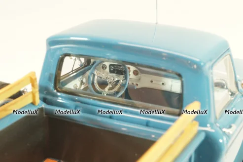 Ford F-100 Stepside 1965, blue, L.E. 220pcs, GC-033 B, Goldvarg 1:43
