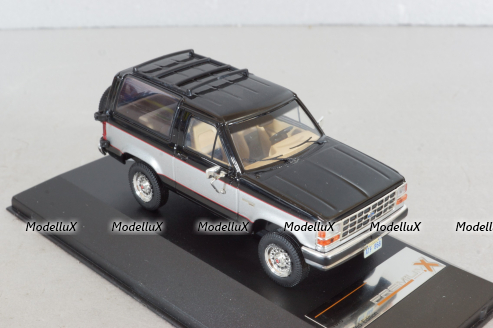 Ford Bronco II 1989, black/silver, PRD231, PremiumX 1:43