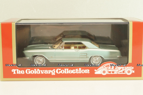 Buick Riviera 1963, light blue, L.E. 250pcs, GC-046A, Goldvarg 1:43