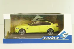 BMW M3 G80 Competition Saloon lightgreen/black, 4315303, Solido 1:43
