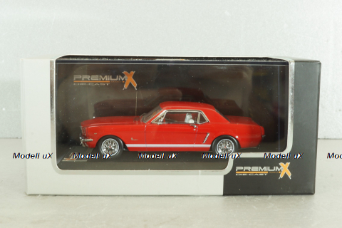 Ford Mustang 1965 red, PRD205,  PremiumX 1:43