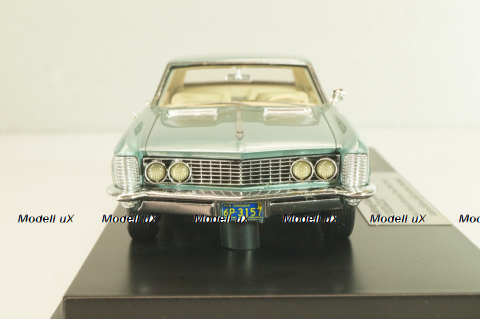 Buick Riviera 1963, light blue, L.E. 250pcs, GC-046A, Goldvarg 1:43