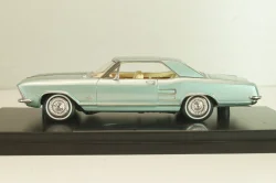 Buick Riviera 1963, light blue, L.E. 250pcs, GC-046A, Goldvarg 1:43