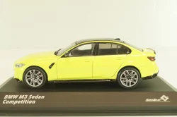 BMW M3 G80 Competition Saloon lightgreen/black, 4315303, Solido 1:43