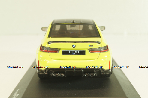 BMW M3 G80 Competition Saloon lightgreen/black, 4315303, Solido 1:43