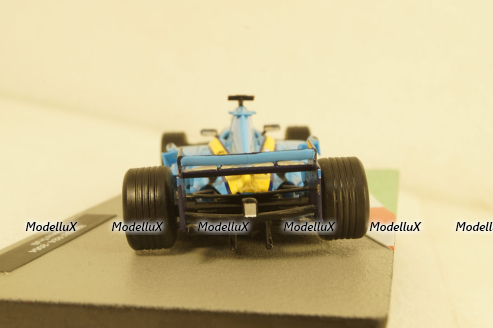 Renault R24 #7 Jarno Trulli, light blue/yellow 2004, Altaya 1:43