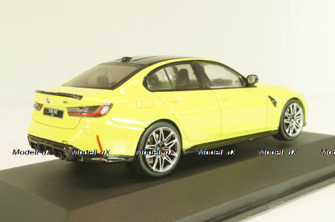 BMW M3 G80 Competition Saloon lightgreen/black, 4315303, Solido 1:43