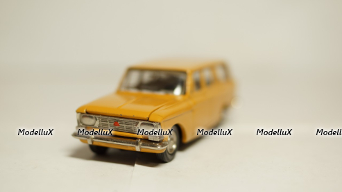 Москвич 427, А4, желтый, 3 зажима 1:43