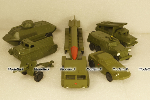 Набор военной техники №1, 1990г, з-д Трансформатор, г. Запорожье 1:43