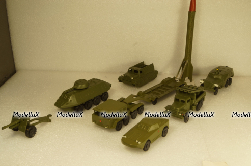 Набор военной техники №1, 1990г, з-д Трансформатор, г. Запорожье 1:43
