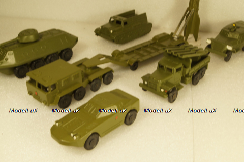 Набор военной техники №1, 1990г, з-д Трансформатор, г. Запорожье 1:43