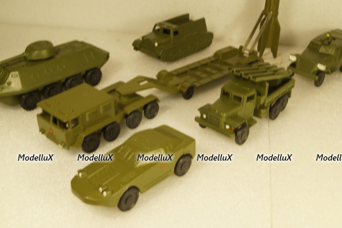 Набор военной техники №1, 1990г, з-д Трансформатор, г. Запорожье 1:43