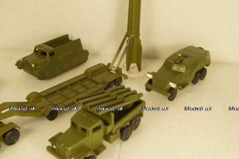 Набор военной техники №1, 1990г, з-д Трансформатор, г. Запорожье 1:43