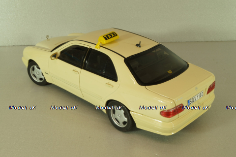Mercedes-Benz E320 (W210)  Limousine taxi 2001, beige, Sun Star 1:18