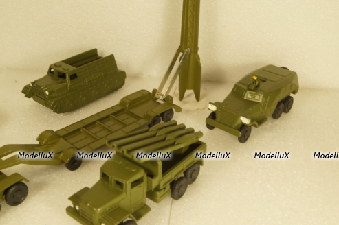 Набор военной техники №1, 1990г, з-д Трансформатор, г. Запорожье 1:43