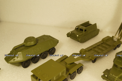 Набор военной техники №1, 1990г, з-д Трансформатор, г. Запорожье 1:43