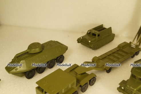 Набор военной техники №1, 1990г, з-д Трансформатор, г. Запорожье 1:43