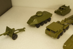 Набор военной техники №1, 1990г, з-д Трансформатор, г. Запорожье 1:43