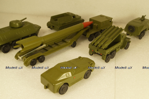 Набор военной техники №1, 1990г, з-д Трансформатор, г. Запорожье 1:43