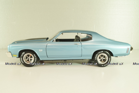 Chevrolet Chevelle SS454 LS6 1970, blue, 7487, ERLT 1:18