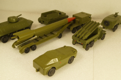 Набор военной техники №1, 1990г, з-д Трансформатор, г. Запорожье 1:43