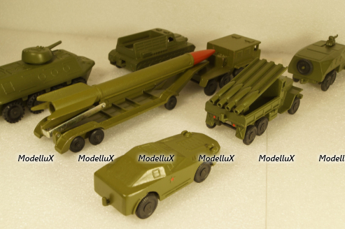 Набор военной техники №1, 1990г, з-д Трансформатор, г. Запорожье 1:43