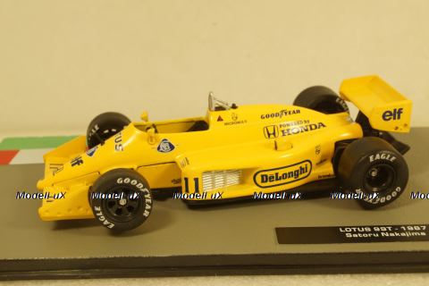 Lotus 99T #11 Satoru Nakajima 1987, Formula 1, F-1, Altaya 1:43