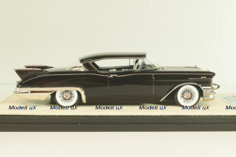 Cadillac Eldorado Seville 1957, black, L.E. 199pcs, STM57003, Stamp Models 1:43