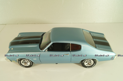 Chevrolet Chevelle SS454 LS6 1970, blue, 7487, ERLT 1:18