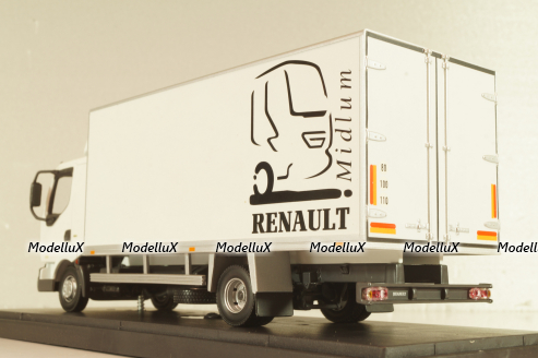 Renault Midlum truck 2006, white, Norev 1:43