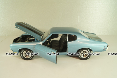 Chevrolet Chevelle SS454 LS6 1970, blue, 7487, ERLT 1:18