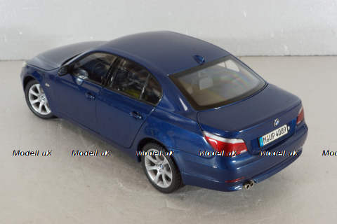 BMW 545i (E60) blue, 80430153202, Kyosho 1:18