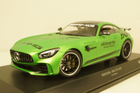 Mercedes AMG GT R Ringtaxi 2017 green, 155036091, Minichamps 1:18