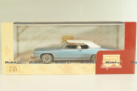 Buick LeSabre Custon Convertible 1975, light blue/white, L.E. 220pcs, STM753002, Stamp Models 1:43