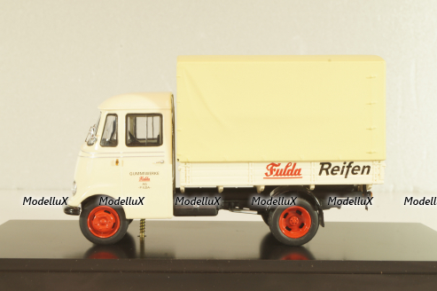 Mercedes-Benz L319 "Fulda" 1956, beige, 02809, Shcuco 1:43